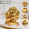 Brass Panchmukhi Hanuman Statue Anjani Pawan Putra Lord Bajrangbali Idol Murti Hindu Religious Divine Sculpture for Home Office Entrance Pooja Room Temple Mandir Decor Housewarming Gift